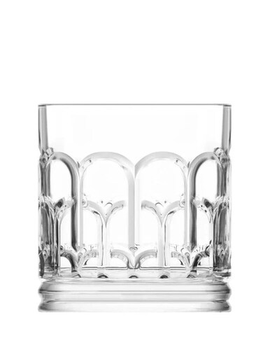 Archie Glass Tumbler / 370 cc - 12.50 Oz / 6 Pcs / Elegant design, Trusted Brand, Attractive shape of Water, Sparkling Drink, Soft Drink, Smoothies, Juices, Cocktails / High Quality Materials