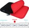 Lacdo Tablet Sleeve Case for 11 inch iPad A16  11 inchs iPad Pro M5 M4  11" iPad Air M3 M2  10.9" iPad  10.2" iPad  10.9" ipad Air  11 Inch Samsung Galaxy Tab A9+ Bag Fit Magic Keyboard Red