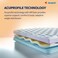 Sleepwell Fitrest Classic Acuprofile PU Foam Queen Bed Size Medium Firm Neem Fresche Technology Anti Sag Mattress (200L x 160W x 20H cm)