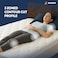Sleepwell Nexa Classic   Resitec Foam   Super King Bed Size   Medium Firm   Neem Fresche Technology   Anti Sag Mattress (200L x 200W x 25H cm)