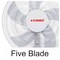 STARGOLD 16 Inch Wall Mounted Electric Fan 70W Quiet Operation Speed Controller Ideal for Office Bedroom Living Room