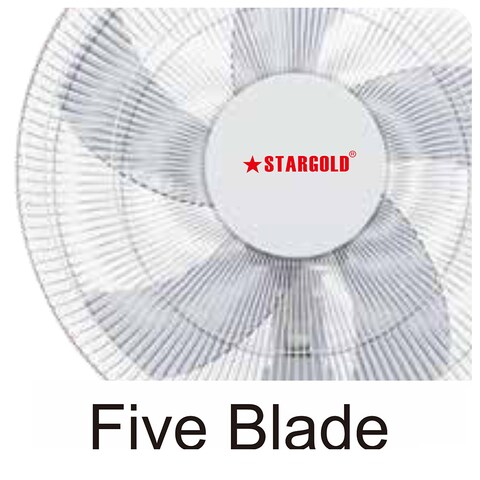 STARGOLD 16 Inch Wall Mounted Electric Fan 70W Quiet Operation Speed Controller Ideal for Office Bedroom Living Room