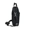 VIPTOUR Laptop Bag, Premium 15.6" With Multiple Compartments, Padded Shoulder Strap Black