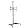 STARGOLD Premium Mobile TV Floor Stand &amp; Cart, Height Adjustable, 360&deg; Rotating, Fits 32-75 Inch LED/LCD/OLED Screens, Max Load 50kg, VESA 600x400, Lockable Wheels