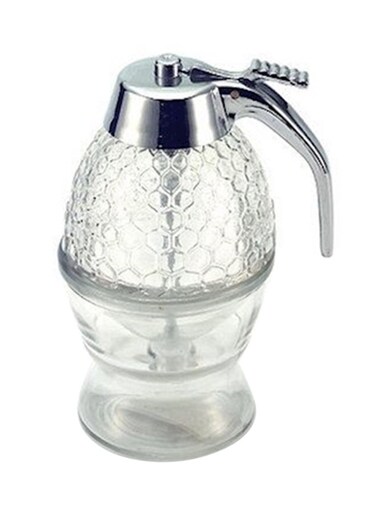 Dispenser Clear/Silver 8.6x10cm