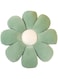 Soft Dog Bed Mat Flower Shaped Cat Bed Cosy Sleeping Bed for Small Medium Dog Puppy Kitten Kitty Eight Petals (Green, 40cm)