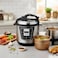 6L Electric Pressure Cooker, Digital Multi Cooker, Stainless Steel, Rice Dal Meat Cooking