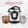 6L Electric Pressure Cooker, Digital Multi Cooker, Stainless Steel, Rice Dal Meat Cooking