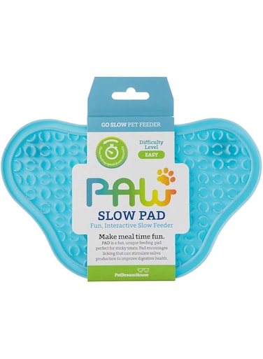 PetDreamHouse Paw Lick Pad Blue