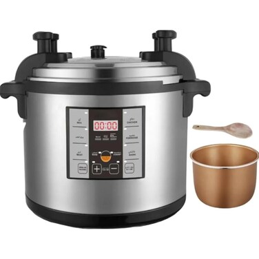15L Electric Pressure Cooker - 1900W Stainless Steel Multi-Cooker