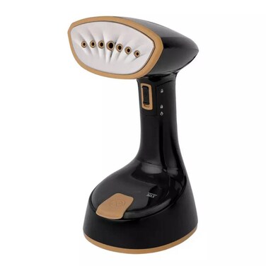 Handheld Steamer for Clothes, Travel Garment Steamer, Dry Ironing, 1200W Fast-Heat, with Brush &amp; Measure Cup - Fabric Wrinkle Remover For Home, Office, And Travel