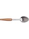Natural Life Serving Spoon, Silver/Brown, Ac-Ka0133