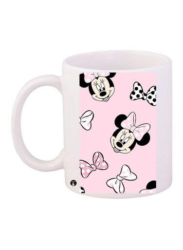 Mini Mouse Printed Coffee Mug White/Pink/Black