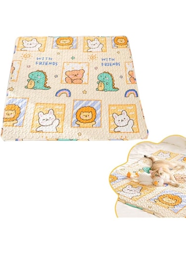 X spring Washable Dog Pee Pads, Large Pet Pee Pad, Waterproof Pet Pads for Dog Bed Mat, Super Absorbing Whelping Pads, Dog Playpen Urine Pad Dog Pee Pads Puppy Pads, Reusable Pet Training Pads