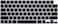 US Layout Russian Language Silicone Keyboard Cover for MacBook Air 13.6" &amp;15" M2/M3 A2681/A3113,M2/M3 A2941/A3114, 2023-2021 MacBook Pro 14" &amp; 16" A2918/A2992/A2442/A2779/A2991/A2485/A2780, Black