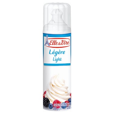 Elle &amp; Vire Light Cream Spray, 250g
