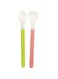 Pigeon Baby Feeding Spoon Set, Soft Tip with Stopper, BPA Free, 6 Months to 3 Years, Multi-Colour