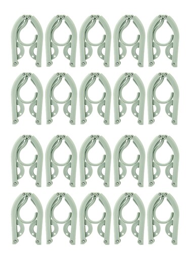Pcs Foldable Travel Hangers - Portable Folding Collapsible Clothes Hangers Lightweight Travel Accessories Foldable Clothes Drying Rack Dorm Hanger for Travel School Home with Clothesline