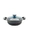 Dutch Oven 26cm with Glass Cover KW-SP - Large Non-Stick Aluminium Cooking Pot, Even Heat Distribution, Durable Construction, Easy to Clean, Perfect for Stews, Soups &amp; Healthy Home Cooking