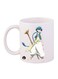 Labyrinth Of Magic Anime Printed Mug White/Blue/Beige
