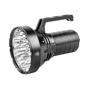 كشاف IMALENT SR16 بقوة 55000 لومن – كشاف LED فائق السطوع قابل لإعادة الشحن بمدى يصل إلى 1715 متر، مصباح يدوي تكتيكي عالي الأداء مع أوضاع متعددة للاستخدام الخارجي والتخييم والطوارئ