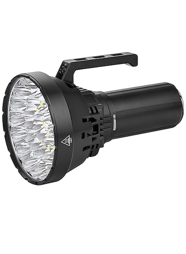 IMALENT MS32 200000 Lumen The World's Brightest Flashlight, 32 XHP 70.2 LED, Rechargeable Tactical Flashlight with OLED Display, for Camping, Adventure, Emergency