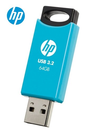 712w USB 3.2 USB Flash Drive   64GB Pen Drive - Light Blue (120 MB/s) 64 GB