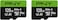 PNY Memory Card Micro SD Elite-X (2 Pack) With Adapter 100mb/S 128GB (International Version)