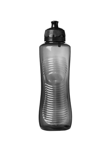 Sistema 800ml Gripper Bottle Black, Leakproof &amp; BPA Free Large Capacity, Perfect for,On the Go, Easy Grip &amp; Portable