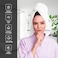 MAXQON Bath Towel - 100% Cotton 600 GSM Large Size (70x140cm) Highly Absorbent And Super Durable, Color Beige