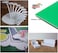 CRAFT MAGIC 5pcs Green Foam Board Sheets, A4 5mm Thick &ndash; Ideal for DIY Crafts, School Projects, Signboards, Framing &amp; Decorations
