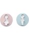 IBILI Cookie Cutter Set Boy &amp; Girl 2 Pieces of Plastic, Pink/Light Blue, 2 x 10 x 10 cm