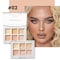 Mei Lifestyle 6 Color Correcting Concealer Palette - Covers Acne Marks Dark Circles, Colour Correcting Makeup Palette, Multicolor