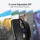 TECKNET USB Wired Mouse, 6400 DPI Mice 4 Adjustable DPI with 6-Button Corded, Optical Computer Mouse with Ergonomic Design for Laptop, Chromebook, PC, Desktop, Mac, Notebook-gray-black