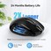 TECKNET USB Wired Mouse, 6400 DPI Mice 4 Adjustable DPI with 6-Button Corded, Optical Computer Mouse with Ergonomic Design for Laptop, Chromebook, PC, Desktop, Mac, Notebook-gray-black