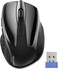 TECKNET USB Wired Mouse, 6400 DPI Mice 4 Adjustable DPI with 6-Button Corded, Optical Computer Mouse with Ergonomic Design for Laptop, Chromebook, PC, Desktop, Mac, Notebook-gray-black