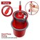 HYX Spin Mop And Bucket with Wringer Set, Floor Cleaning System, Easy Wring Foot Pedal, Stainless Steel Mop Handle