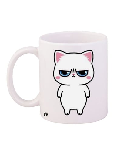 Printed Coffee Mug White