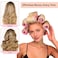 Elaur 24 Pcs Hair Rollers &amp; Clips, Self Holding Hair Curlers with Clips, Large Rollers for Hair Set, Self Grip Roller for Long Medium Short Hair Volume Salon (PinkRose)