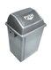 Quadrate Trash Bin Grey 40Liters