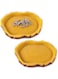 Khazna Reptile Water and Food Bowl Non-toxic BPA Free Resin Craft Shaped Novelty Feeder for Lizards, Tortoise, Snakes and More (2 Pieces)