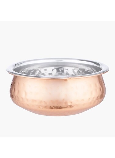 Box Copper Shine Hammered Serving Vessel Copper 2.4 x 5.3 x 3.4inch