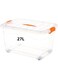 Storage Box with Lid Classic 27L, Plastic Storage Drawers with Lid, Food-Safe Material, Kitchen &amp; Organization, Durable Container for Home &amp; Office