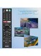 Universal Voice Remote Control for Sony Smart TV Bluetooth Controller All Sony LED OLED LCD 4K UHD HDTV HDR Android TV, with Google Play, Netflix Button
