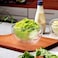 1CHASE Double Wall Borosilicate Salad, Pasta, Matcha, Rice, Soup Bowl, Hot And Cold Serving Bowls, Fruit Bowls, Set of 4 (100 ML)