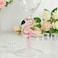 1CHASE Borosilicate Goblet Wine Glass with Flamingo Stem, 330ML Decorative Wine Glass, Heat Resistant Glassware for Red &amp; White Wine, Parties &amp; Gifting (1 Piece)