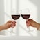 1CHASE Borosilicate Goblet Wine Glass with Pink Bow, 350ML Elegant Decorative Wine Glass, Heat Resistant Glassware for Red &amp; White Wine, Parties &amp; Gifting (1 Piece)