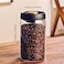 1CHASE Vacuum Sealed Borosilicate Glass Jars &ndash; 1200ML Airtight Food Storage Containers for Coffee, Tea, Nuts, Grains, Snacks (Set of 2)