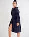 1CHASE Unisex Hooded Bathrobe Black (L/XL) &ndash; Premium Cotton, Plush And Absorbent Robe for Adults, Black Spa And Hotel Style