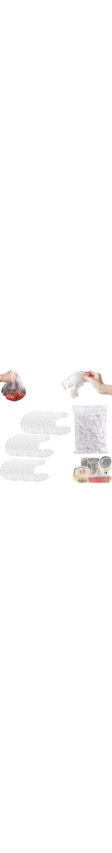 Thickened Disposable Dust Cover, Elastic Household Kitchen Appliance Universal Dustproof Protective Cover, Clear Kitchen Appliance Covers,Shrinkable Elastic Plastic Food Storage Covers (L-100PCS)